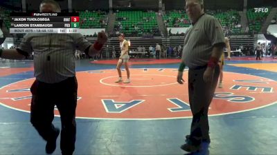 1A-4A 132 Champ. Round 2 - Landon Stambaugh, Piedmont vs Jaxon Tuiolosega, Ohatchee