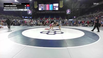 145 lbs Champ. Rd Of 64 - Avery Baldwin, PA vs Brooke Grajczyk, SD