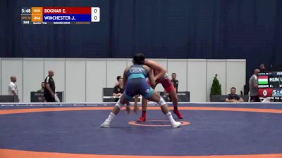 55 kg Quarterfinal - Jacarra Winchester, USA vs Erika Bognar, HUN