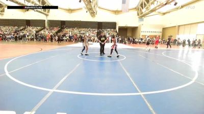 96-M lbs Semifinal - Elijah Gill, Unnattached vs Elijah Quesada, Fisheye