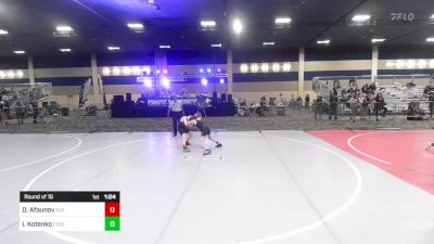 78 lbs Round Of 16 - Damir Afaunov, Elk Grove Wr Ac vs Ivan Kotenko, FTCC Las Vegas