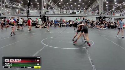 105 lbs Round 2 (8 Team) - Jake Bucheimer, Junior Terps Express vs Max Lu, Kraken