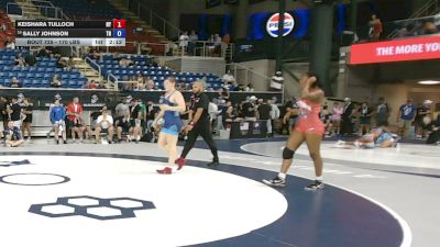 170 lbs Champ. Rd Of 64 - Keishara Tulloch, New York vs Sally Johnson, Tennessee
