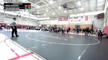 155 lbs 7th Place Match - Ava Dockins-Kline, Willits vs Reese Cervantes, De Anza