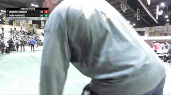 106 lbs Cons. Round 7 - Dom Novosel, De La Salle vs Lennox Cruzat, Folsom