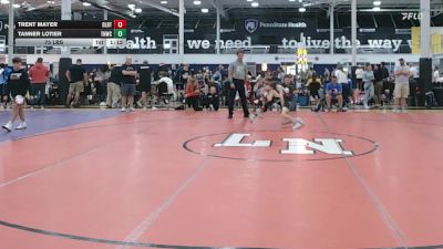 75 lbs Rr Rnd 2 - Trent Mayer, Dueling Bandits - MS vs Tanner Lotier, Team Nauman Wrestling Club - MS