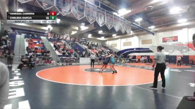 190 lbs Semifinal - Chelsea Garcia, Sultana vs Vanessa Cabrera, Eleanor Roosevelt