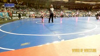 43 lbs Round Of 16 - Jiovani 'Max' Rodriguez, Victory WC vs Gunner Poeling, Duncan Demon Wrestling