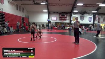 Round 1 - Samuel Ross, Mount Pleasant Youth Wrestling vs Winston Zumdome, Fort Madison Wrestling Club