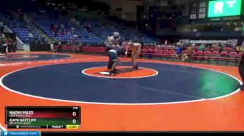 170 lbs Cons. Round 2 - Naomi Miles, Lake Forest (H.S.) vs Kami Ratcliff, Belleville (East)