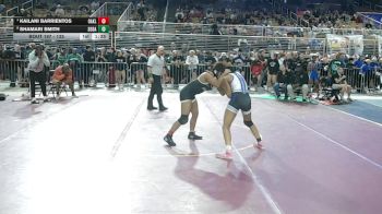 135 lbs Quarterfinal - Kailani Barrientos, Oakleaf vs Shamari Smith, South Dade