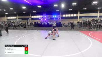 109 lbs Quarterfinal - Noah Callirgos, Grindhouse WC vs Levi Evans, DC Elite