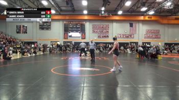 155 lbs Champ. Round 1 - Jamie Jones, Sumner-Fredericksburg vs Greta Brus, Assumption, Davenport
