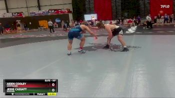 197 lbs Semifinal - Jesse Cassatt, Missouri vs Aiden Cooley, Unattached