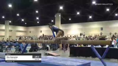 Mia Hampton - Beam, Bronco Elite #412 - 2021 USA Gymnastics ...
