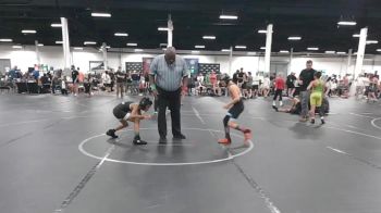 72 lbs Cons. Semi - Esa Hannigan, All I See Is Gold Academy vs Bryce Krisher, Powhatan Youth Wrestling