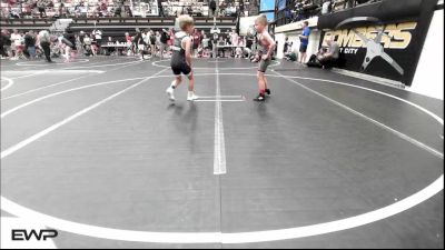 64 lbs Rr Rnd 4 - Wyatt Davis, Del City Little League Wrestling vs Rex Stewart, Shelton Wrestling Academy