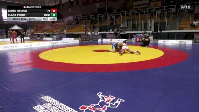 53kg Champ. Round 1 - Emma Tritton, Tritton Performance WC vs Clara Perry, Alberta Elite Women`s Wrestling Club