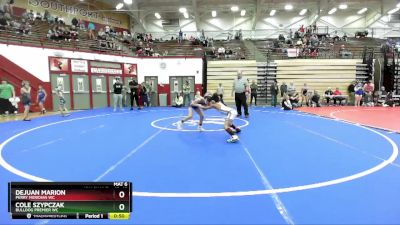 62-67 lbs Round 1 - DeJuan Marion, Perry Meridian WC vs Cole Szypczak, Bulldog Premier WC