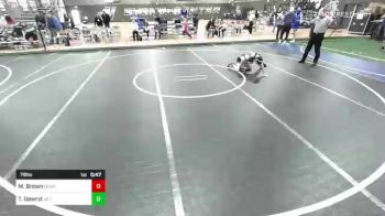 78 lbs Rr Rnd 3 - Max Brown, Bear Cave vs Thiago Gawryl, Jr Trojans Wrestling