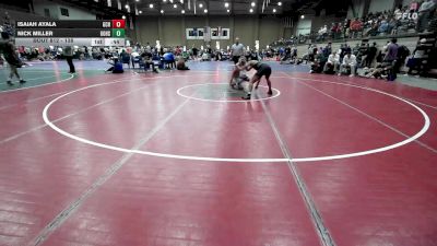 138 lbs Cons. Round 2 - Nick Miller, Goddard vs Isaiah Ayala, Garden City