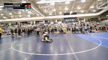 126 lbs Champ. Round 3 - Finn Jensen, Timpanogos vs Alexandros Chacon, Lone Peak