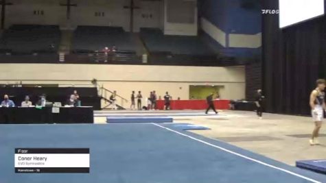 Conor Heary - Floor, EVO Gymnastics - 2021 USA Gymnastics Development Program National Championships