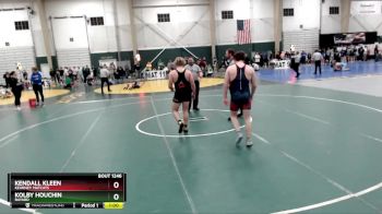 190 lbs Cons. Semi - Kolby Houchin, Bayard vs Kendall Kleen, Kearney Matcats