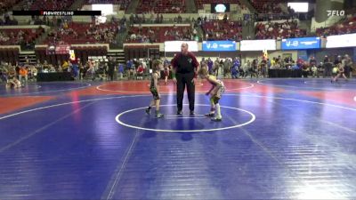 62 lbs Champ. Round 3 - Bridger Sullivan, Stillwater Gladiators vs Marcus Sickle, Laurel Matburners