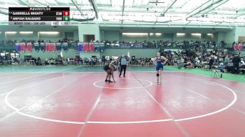 185 lbs Consi Of 4 - Gabriella Mighty, Stamford vs Aniyah Salgado, Foran