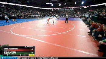 D2-120 lbs Quarterfinal - Lane Anderson, Amery vs Dylan Weigel, Belmont/Platteville