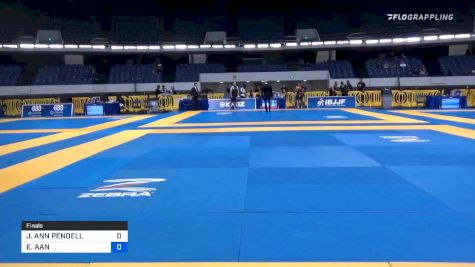 JOY ANN PENDELL vs ELISABETH ANN CLAY 2019 World IBJJF Jiu-Jitsu No-Gi Championship