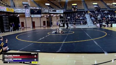 110 lbs Cons. Round 2 - Heather Hancock, Trinidad State vs Melanie Fragua, Trinidad State