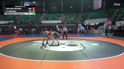 1A-4A 165 Quarterfinal - William Crocker, Randolph vs Ty Morgan, J.B. Pennington