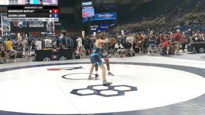 100 lbs Cons. Rd Of 32 - Morrison Motley, Virginia vs Jaxon Lewis, Alabama