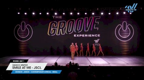 Dance United - Smile At Me - JSCL [2024 Junior - Contemporary/Lyrical - Small Day 1] 2024 GROOVE Dance Grand Nationals
