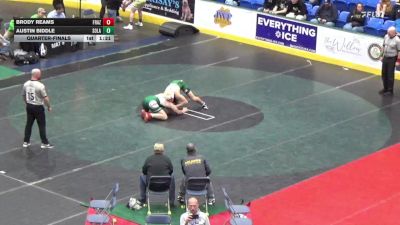 172 lbs Quarterfinal - Brody Reams, Frazier vs Austin Biddle, Solanco