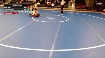 165 lbs Cons. Round 6 - Sam May, Western Wyoming College vs Legend Ellis, Unattached