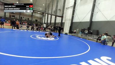 Junior GR - 165 lbs 3rd Place Match - Maclain Culp, West Linn High School Wrestling vs Alex Marx-Beierly, Juneau Youth Wrestling Club Inc.