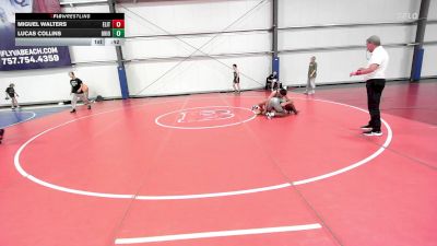 142 lbs Rr Rnd 2 - Miguel Walters, Elite NJ MS Black vs Lucas Collins, Ohio Valley Forge