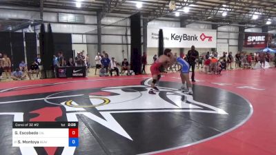 79 kg Consi Of 32 #2 - Guillermo Escobedo, Cal State University Bakersfield vs Sergio Montoya, Beaver Dam RTC