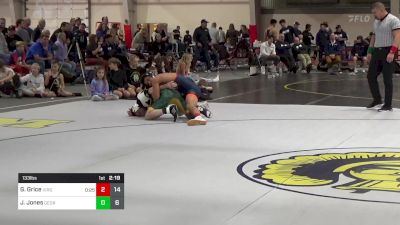 133 lbs Final - Garrett Grice, Virginia vs Josh Jones, George Mason