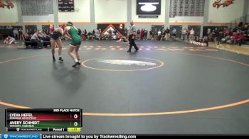 170 lbs 3rd Place Match - Lydia Hefel, Dubuque Hempstead vs Avery Schmidt, Wahlert, Dubuque