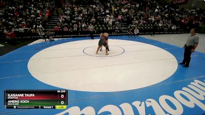 5A 235 lbs 3rd Place Match - Ilaisaane Taufa, Brighton vs Ameris Koch, Box Elder