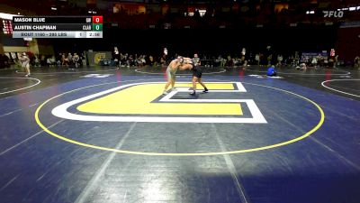 285 lbs Round Of 32 - Mason Blue, Gardner-Webb vs Austin Chapman, Clarion