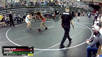 160 lbs Semis & 1st Wrestleback (8 Team) - Gabriel Slade, Iowa USA Red vs Kash Kirby, Oklahoma Elite