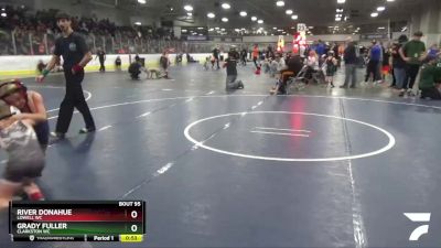 55 lbs Cons. Round 4 - River Donahue, Lowell WC vs Grady Fuller, Clarkston WC