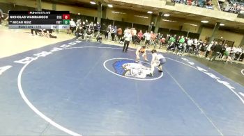 175 lbs Cons. Round 1 - Micah Ruiz, Payton/Jones vs Nicholas Wambangco, St. Charles (East)