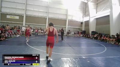 132 lbs Placement Matches (8 Team) - Mason DesRochers, Washington vs Ian Avalos, Idaho