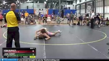 145 lbs Semis & 1st Wrestleback (8 Team) - Kobi Burkett, Elite Athletic Club DZ vs Josh Howey, Attrition Wrestling